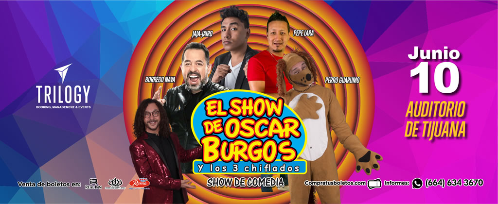 Oscar Burgos y Los 3 Chiflados