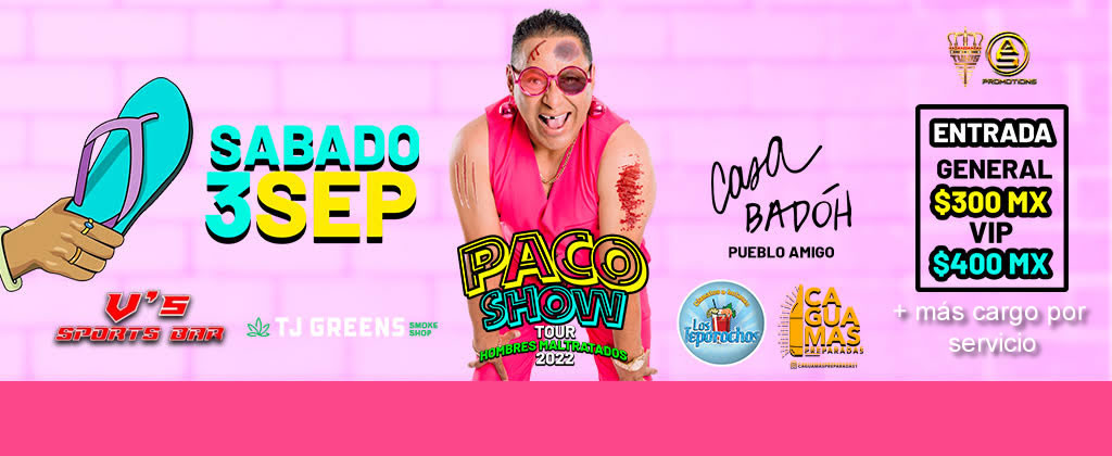Paco Show Tour